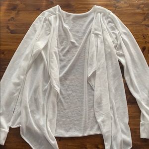 White Cardigan